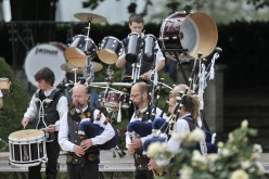 Festival interceltique 2012-649 bagad Hanternoz, Dol de Bretagne