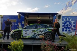 Podium des vainqueurs du Rallye du Pays de Lohéac 2026