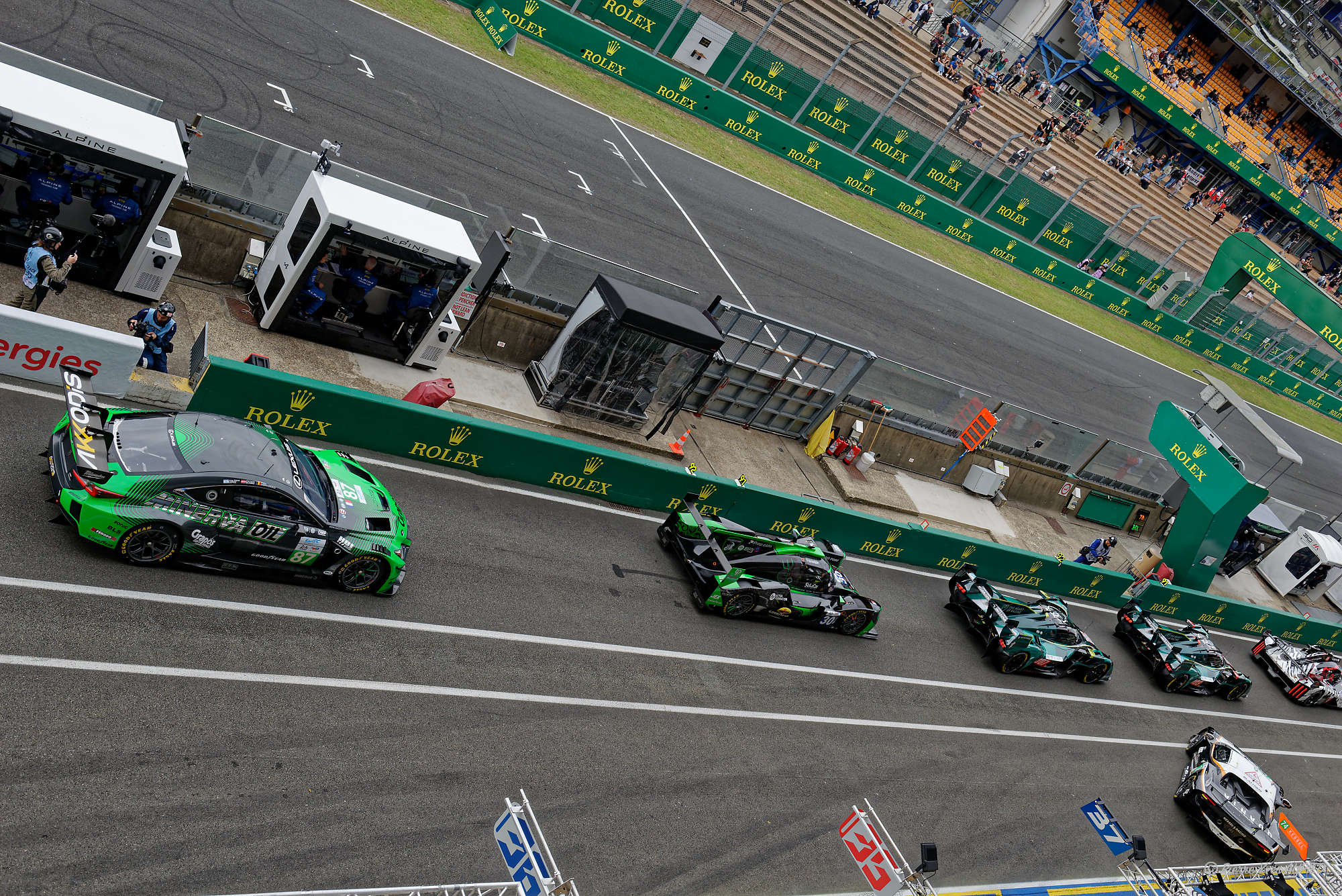 N° 87 LEXUS RC F LMGT3 en catégorie LMGT3 - 24 H du Mans 2026 - 927D8C