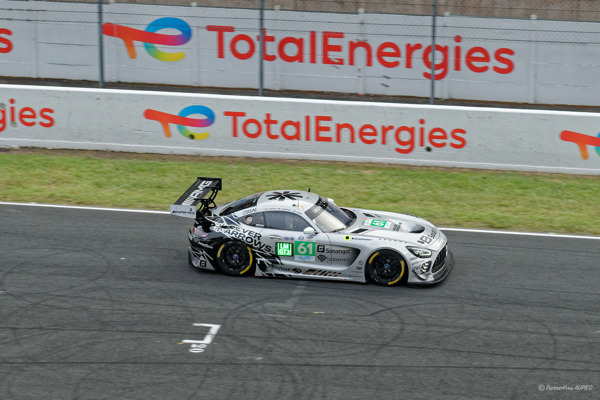 N° 61 MERCEDES-AMG LMGT3 en catégorie LMGT3 - 24 H du Mans 2026 - 979D8C