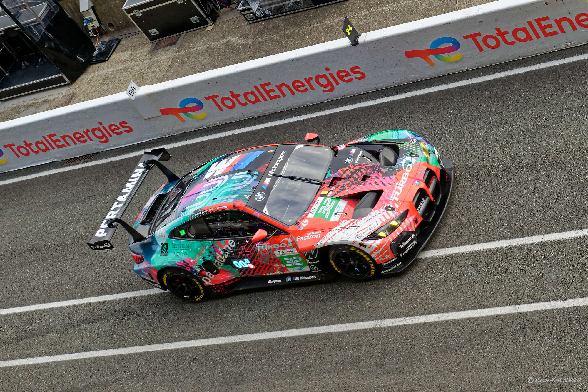 N° 32 BMW M4 LMGT3 Evo en catégorie LMGT3 - 24 H du Mans 2026 - 994D8C