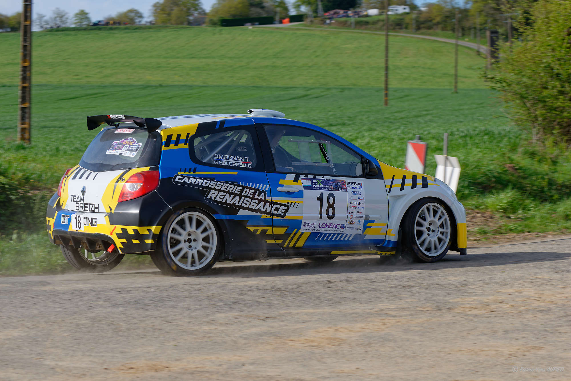 Gwenael HALOPEAU au Rallye du Pays de Lohéac 2026