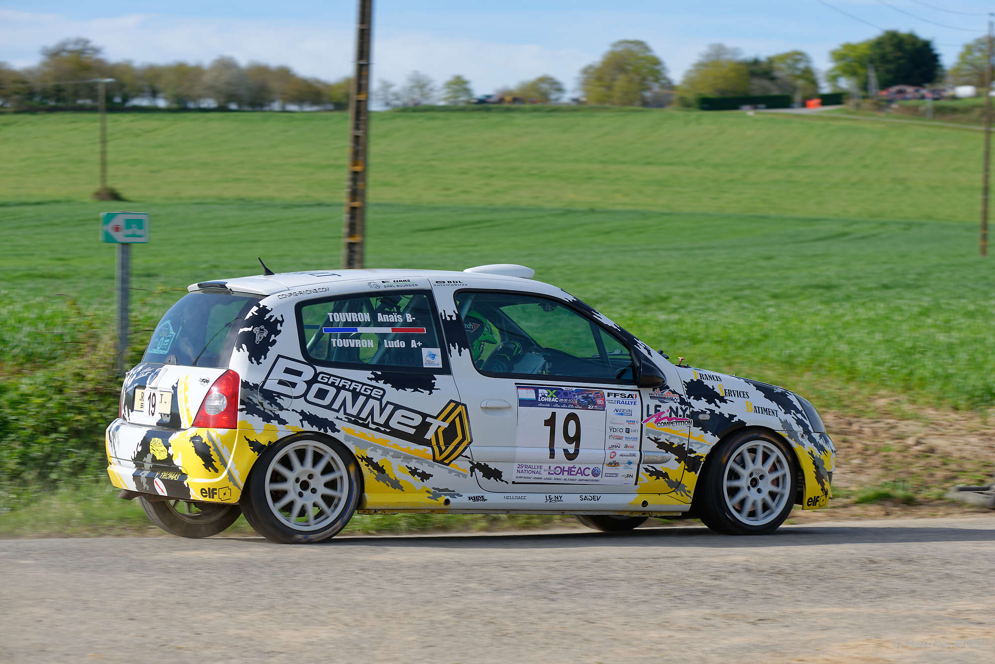 Ludovic TOUVRON au Rallye du Pays de Lohéac 2026