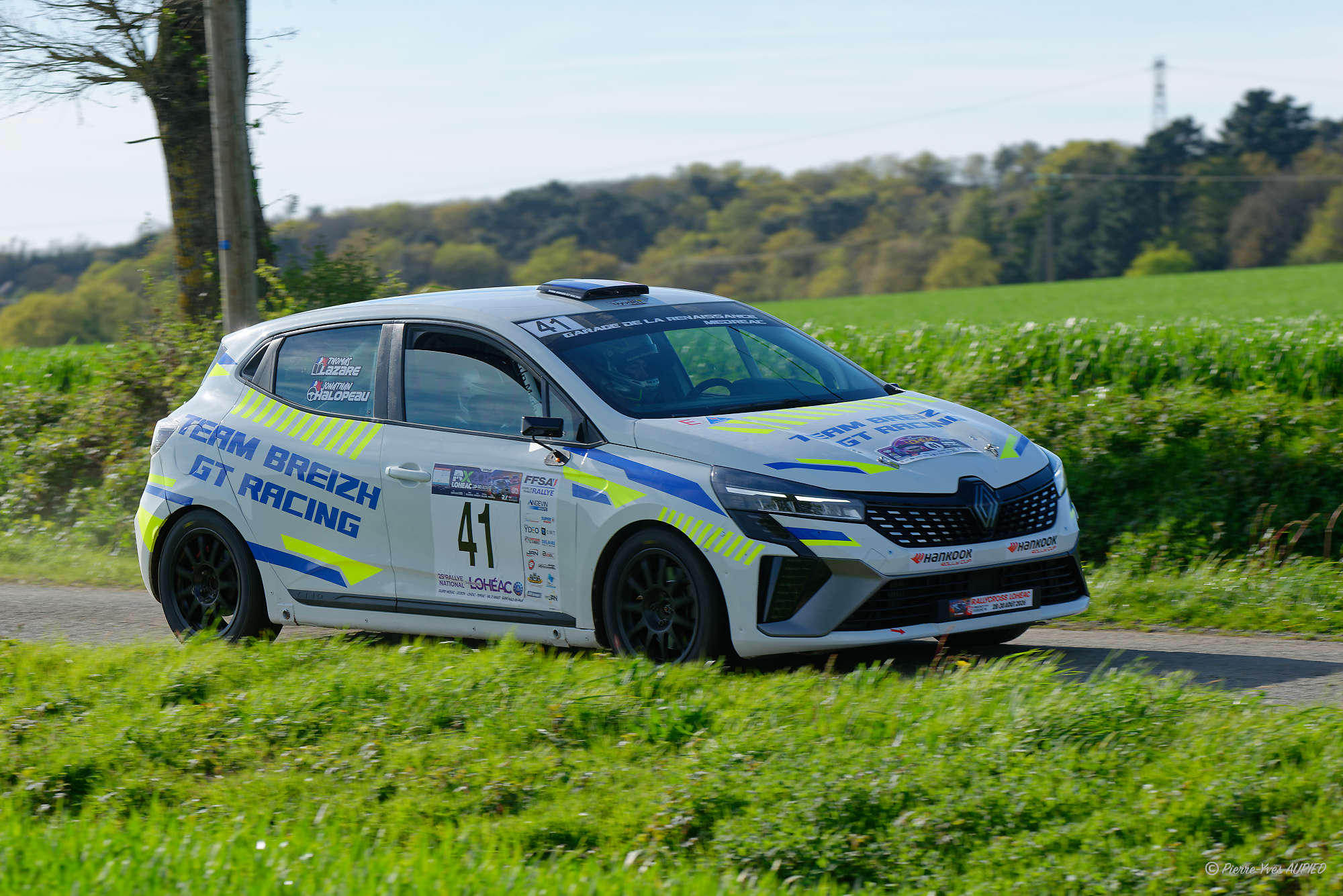Jonathan HALOPEAU au Rallye du Pays de Lohéac 2026