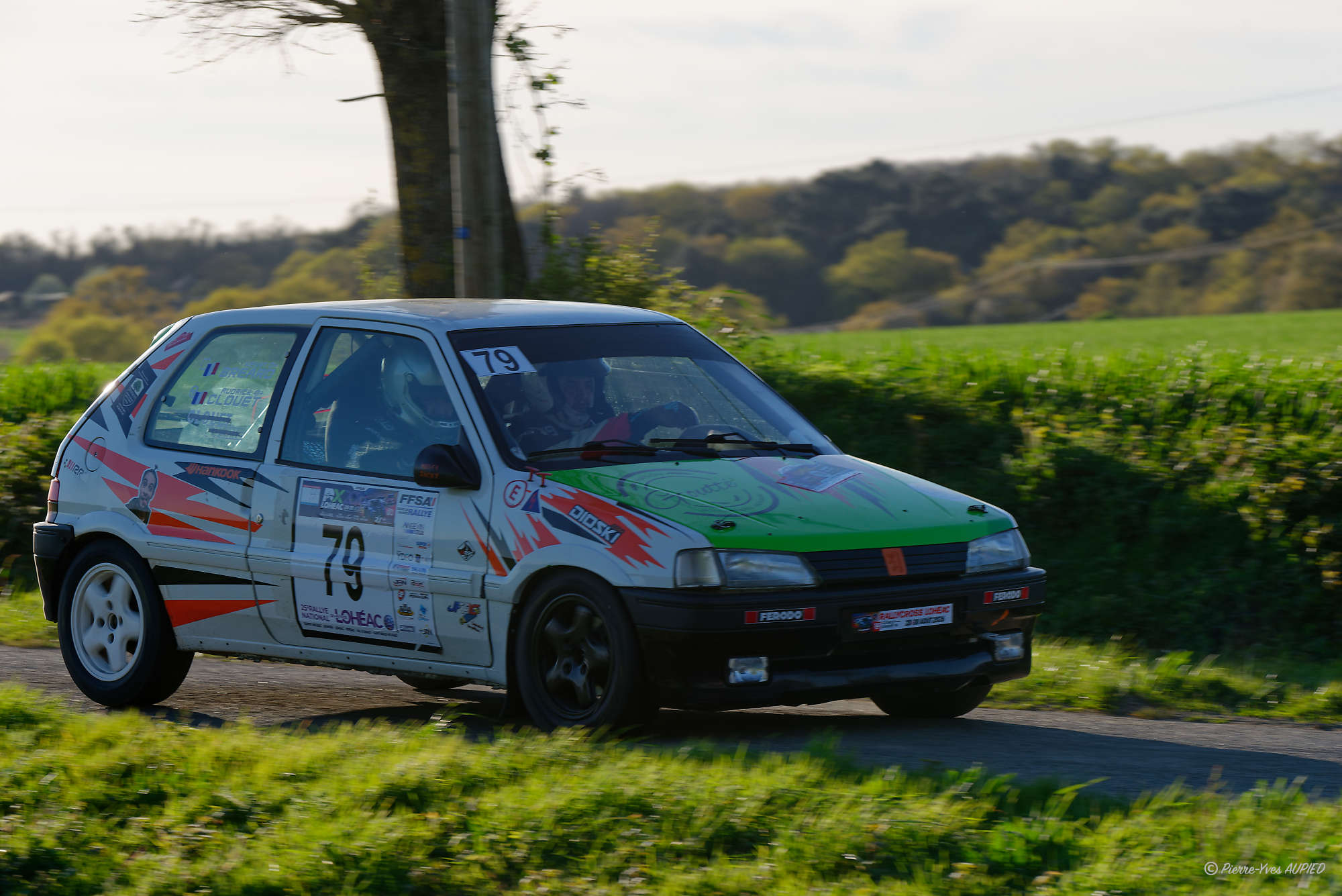 Audrick CLOUET au Rallye du Pays de Lohéac 2026