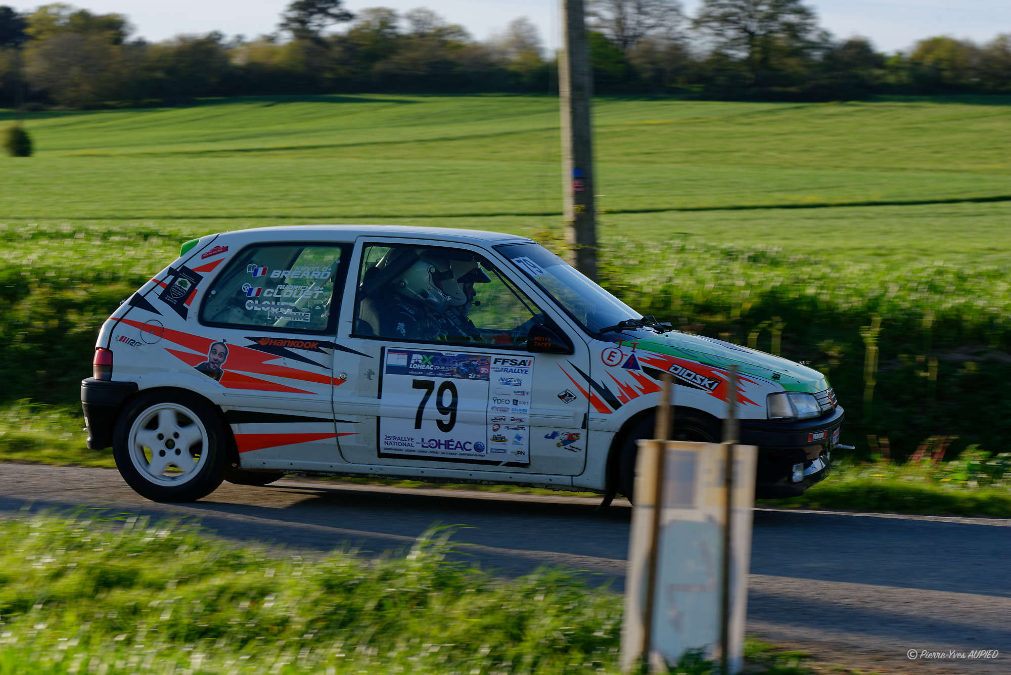 Audrick CLOUET au Rallye du Pays de Lohéac 2026
