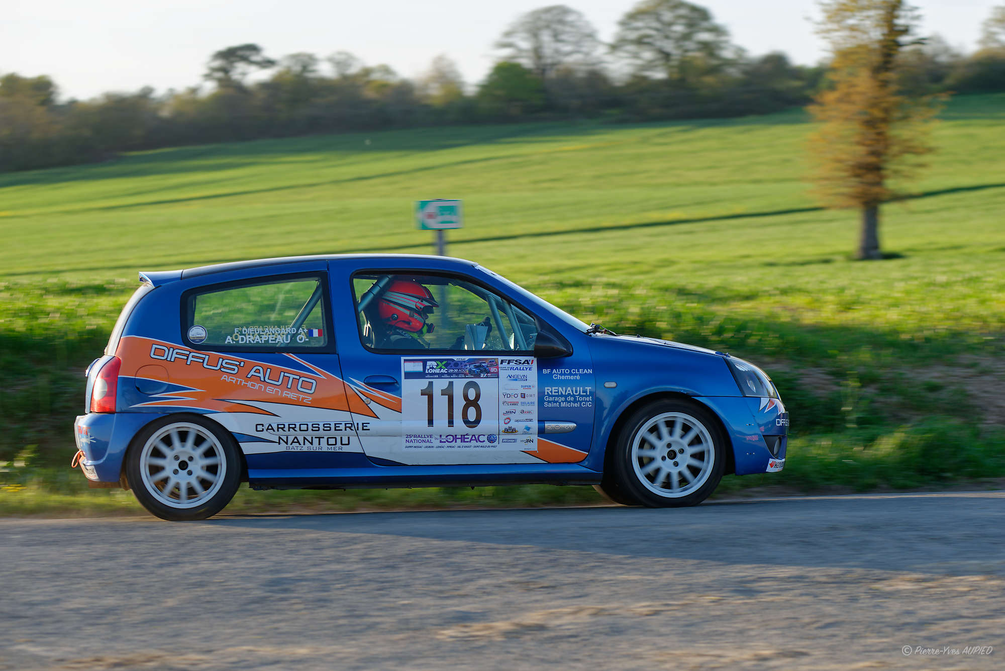 François DIEULANGARD au Rallye du Pays de Lohéac 2026