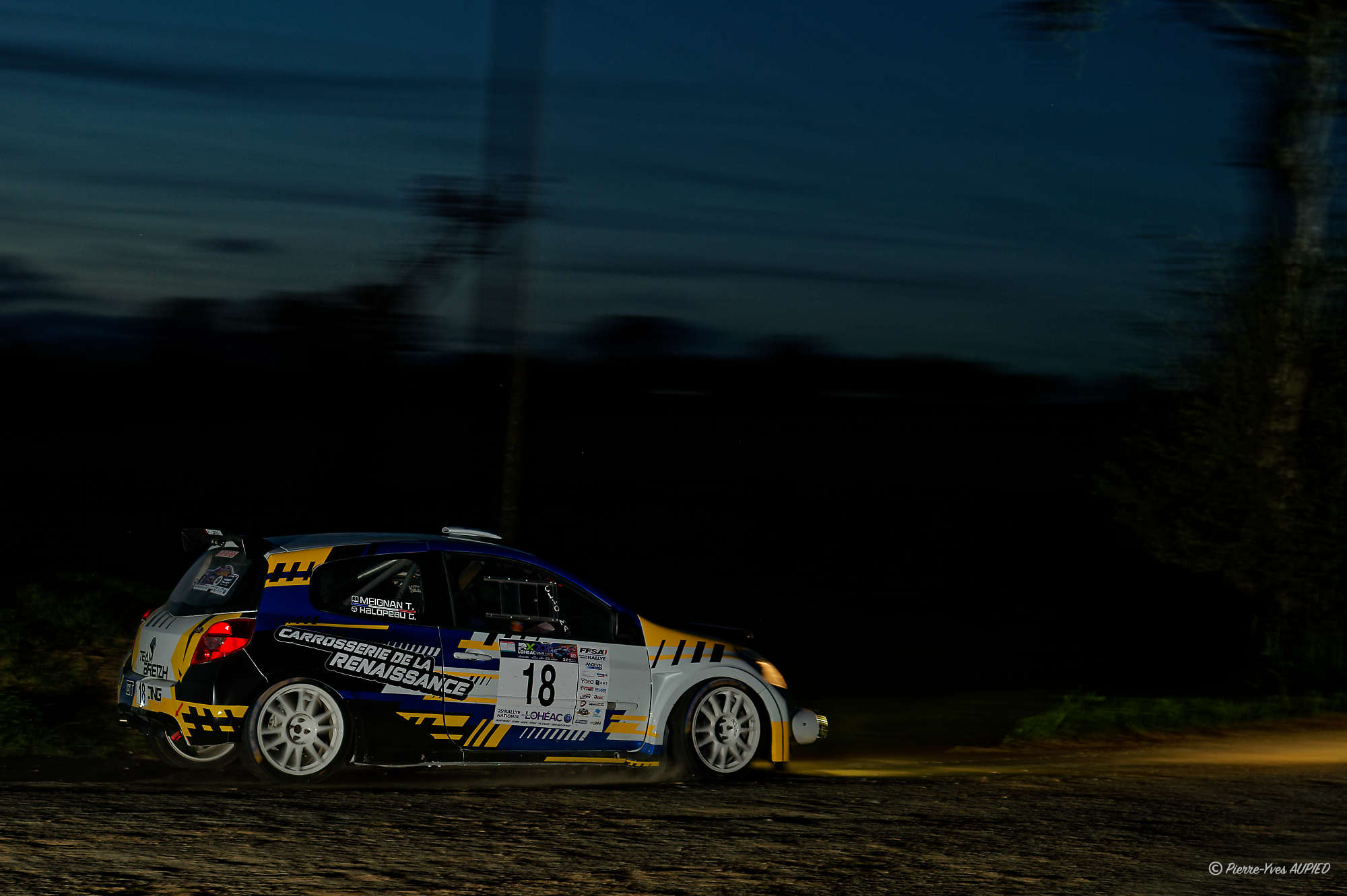 Gwenael HALOPEAU au Rallye du Pays de Lohéac 2026