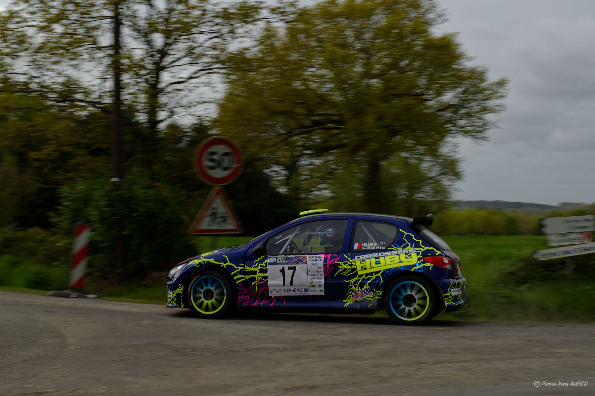 Cedric HUBY au Rallye du Pays de Lohéac 2026
