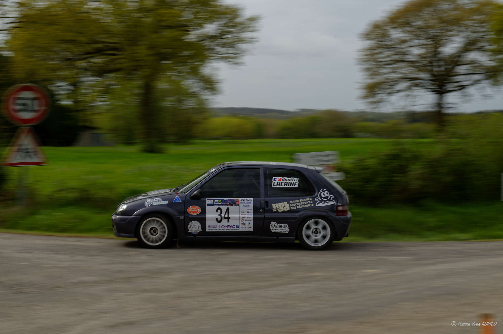 Dimitri LACAINE au Rallye du Pays de Lohéac 2026