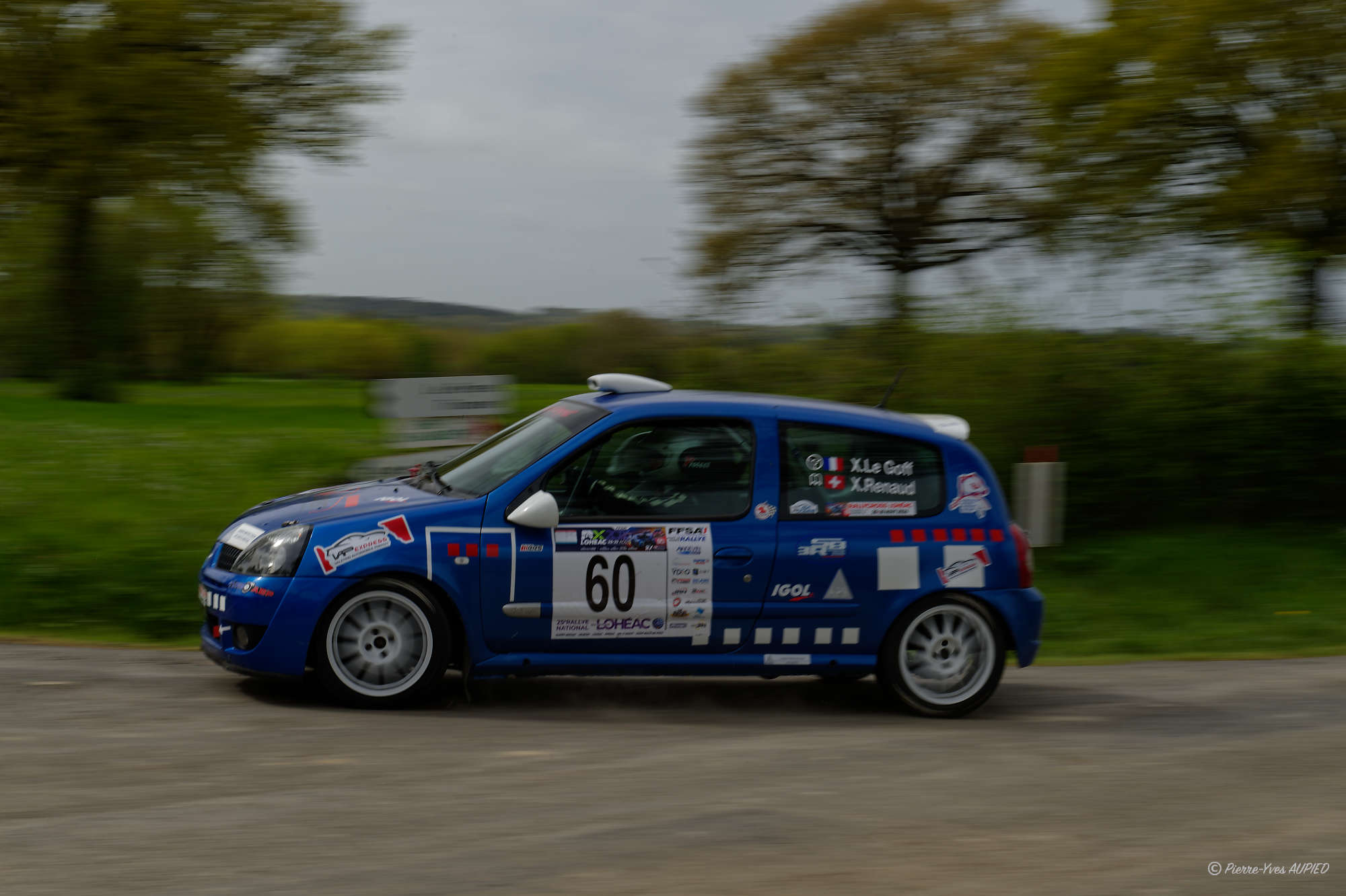 Xavier LEGOFF au Rallye du Pays de Lohéac 2026