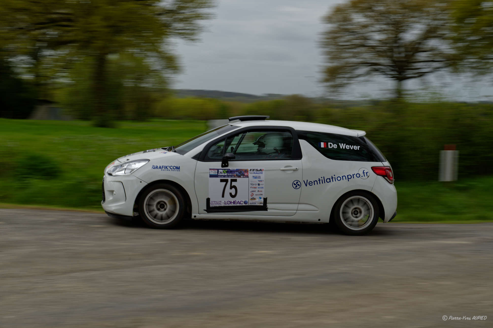 Jonas DE WEVER au Rallye du Pays de Lohéac 2026