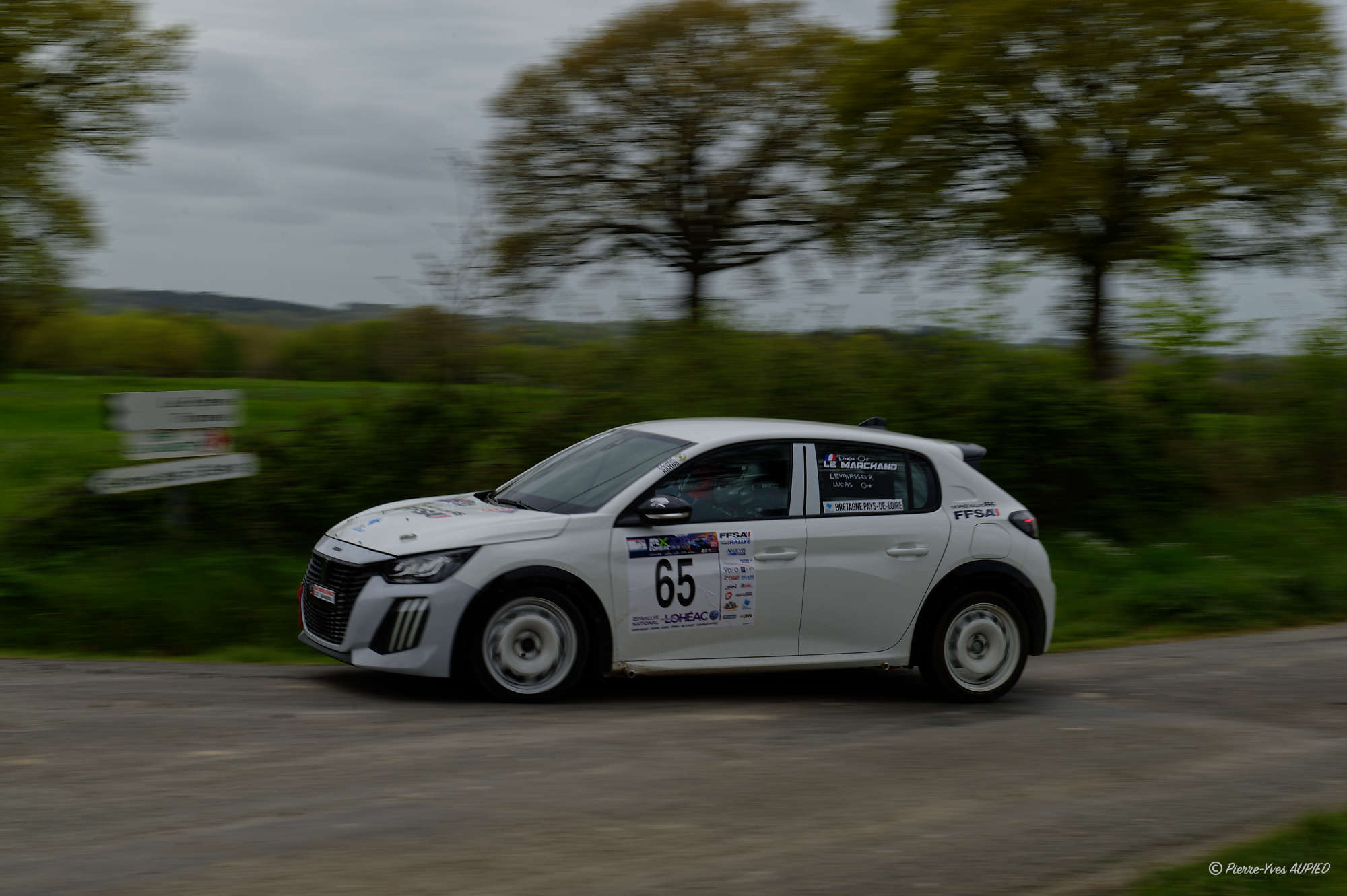Damien LE MARCHAND au Rallye du Pays de Lohéac 2026