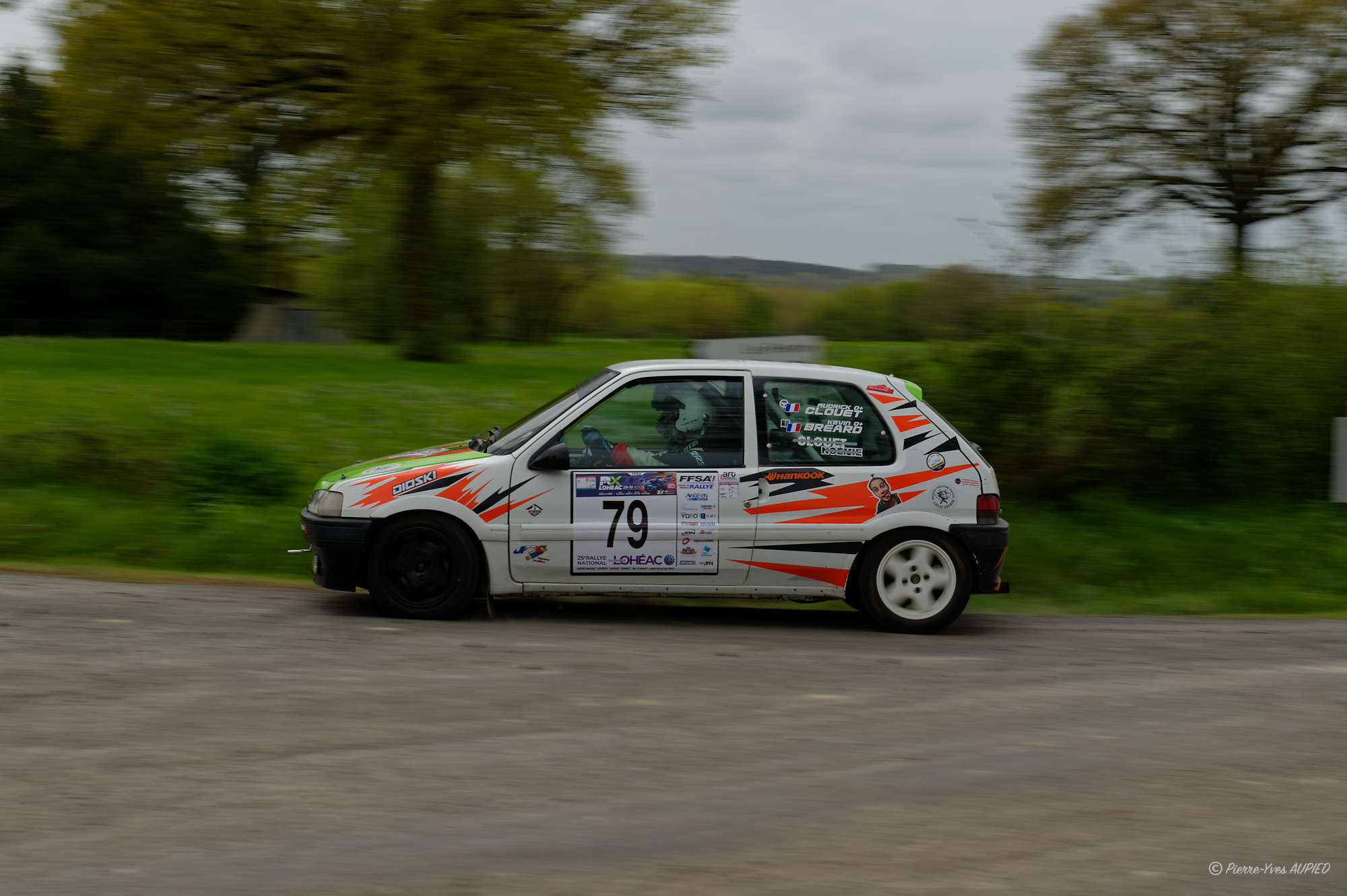 Audrick CLOUET au Rallye du Pays de Lohéac 2026