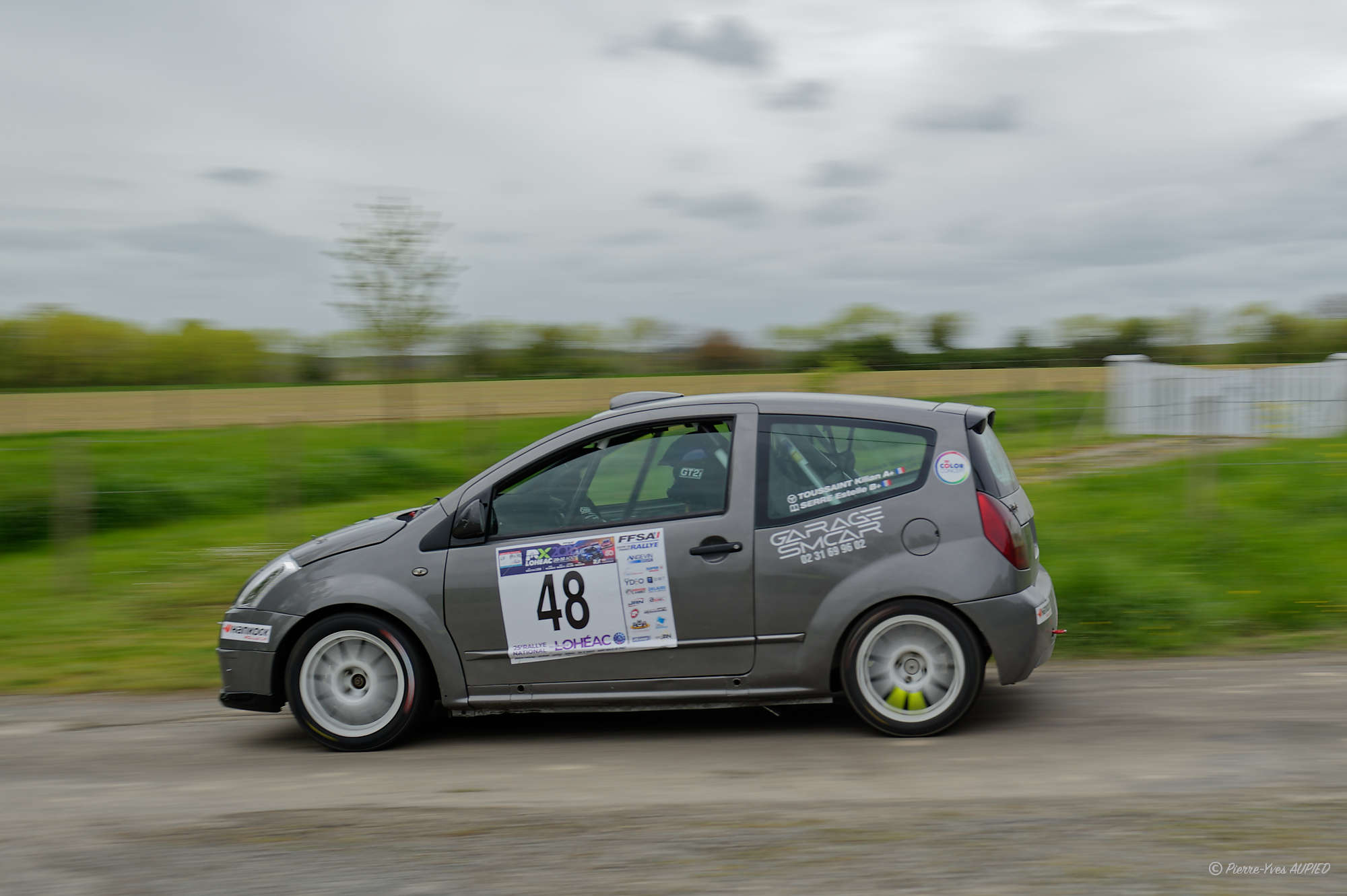 Kilian TOUSSAINT au Rallye du Pays de Lohéac 2026