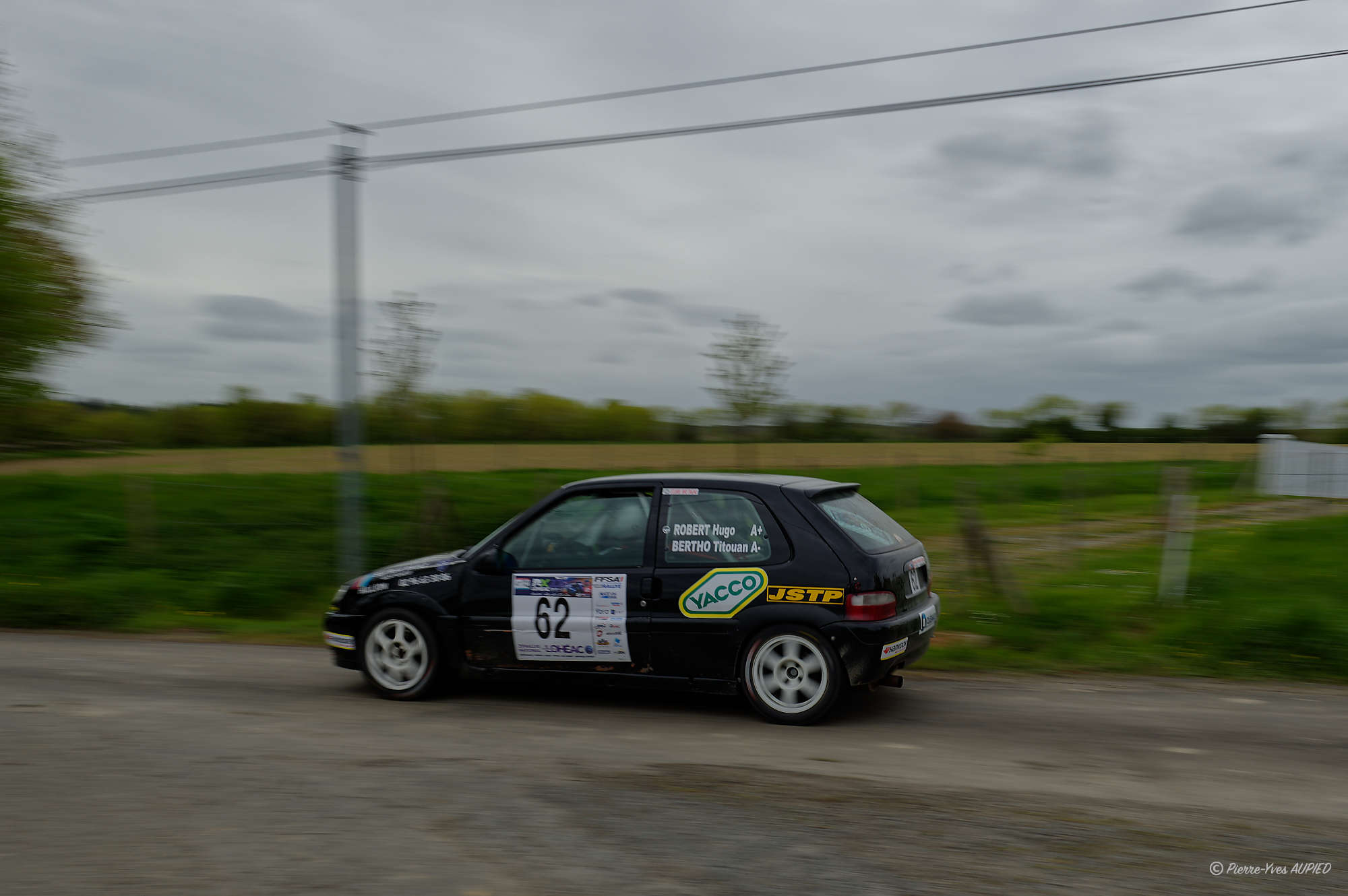 Hugo ROBERT au Rallye du Pays de Lohéac 2026