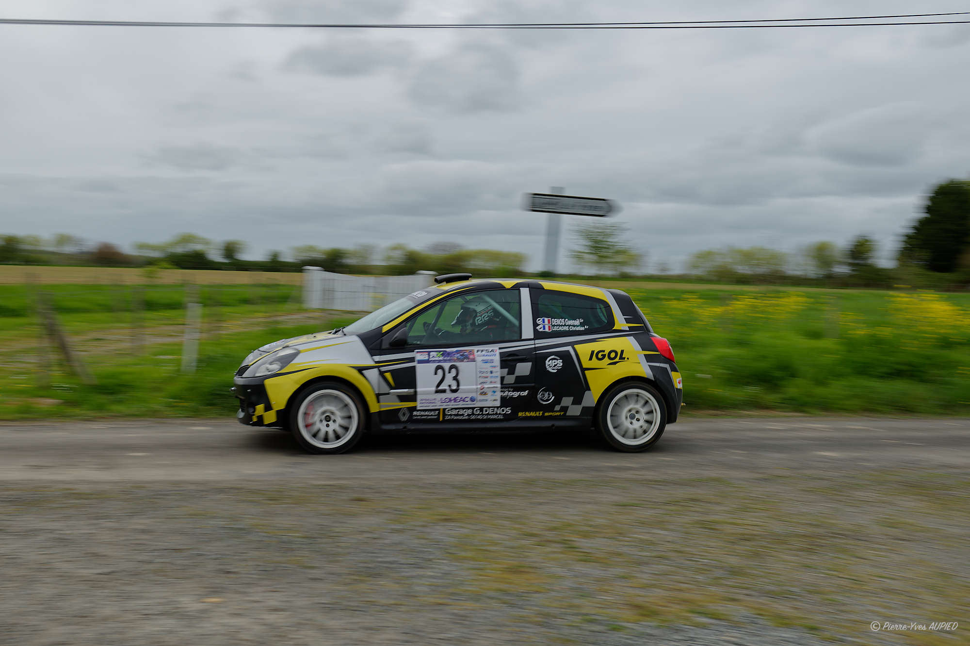 Guenael DENOS au Rallye du Pays de Lohéac 2026