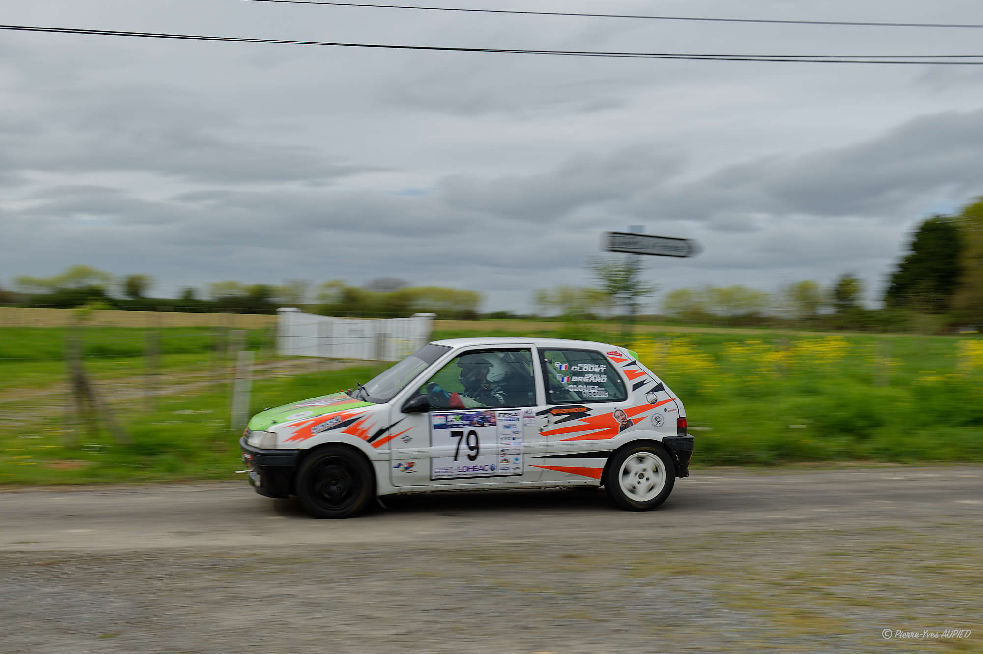 Audrick CLOUET au Rallye du Pays de Lohéac 2026