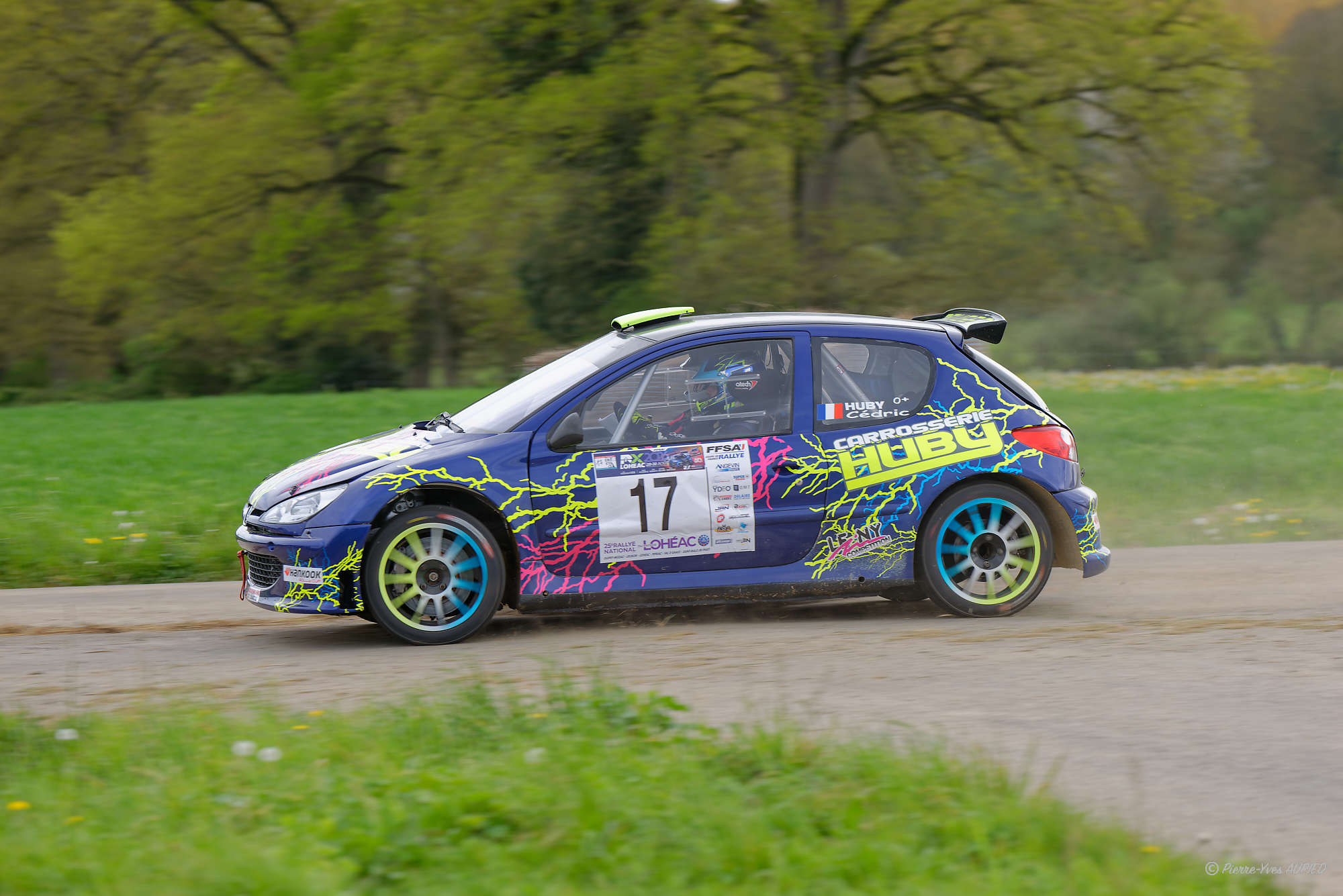 Cedric HUBY au Rallye du Pays de Lohéac 2026