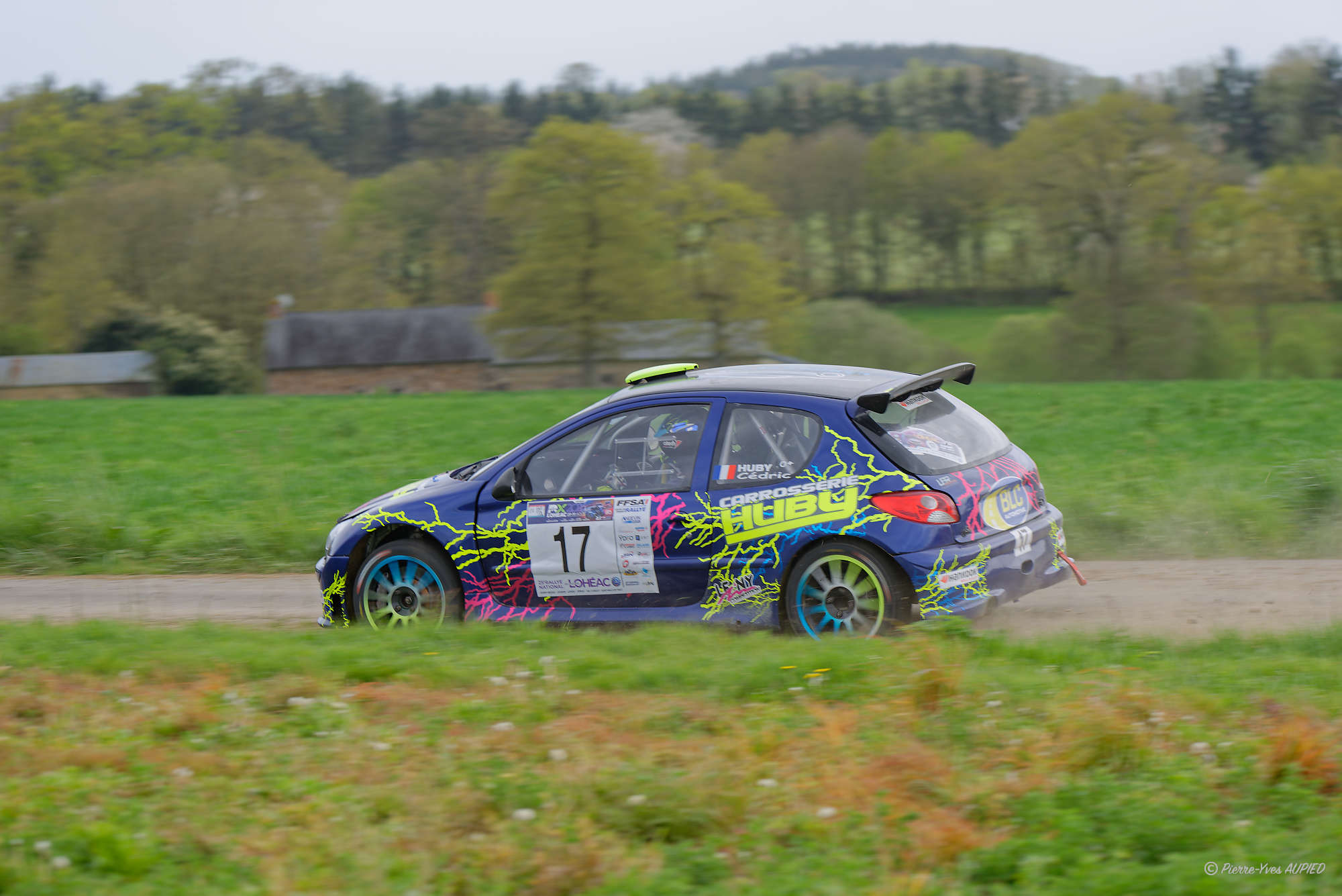Cedric HUBY au Rallye du Pays de Lohéac 2026