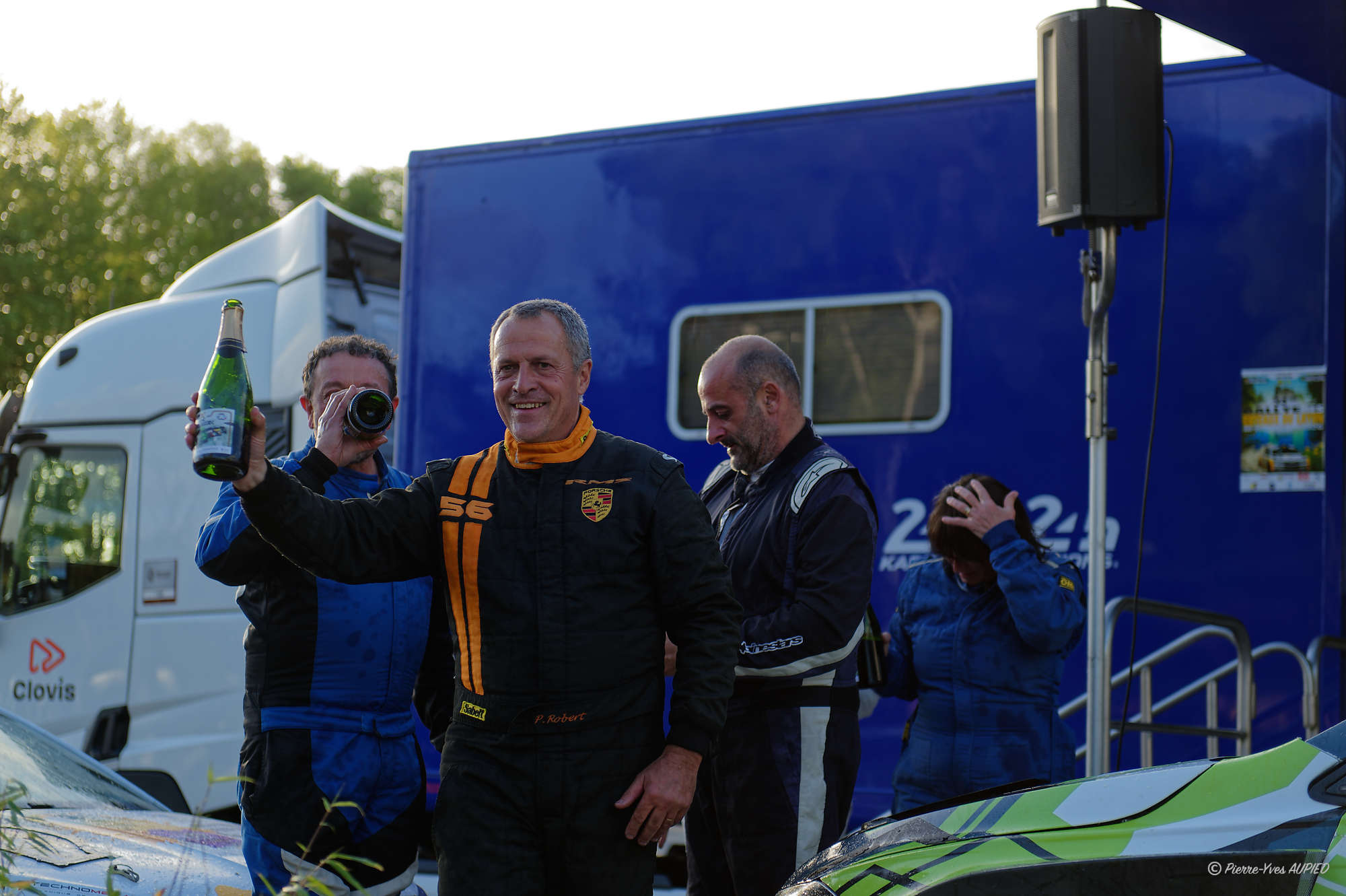 Podium des vainqueurs du Rallye du Pays de Lohéac 2026