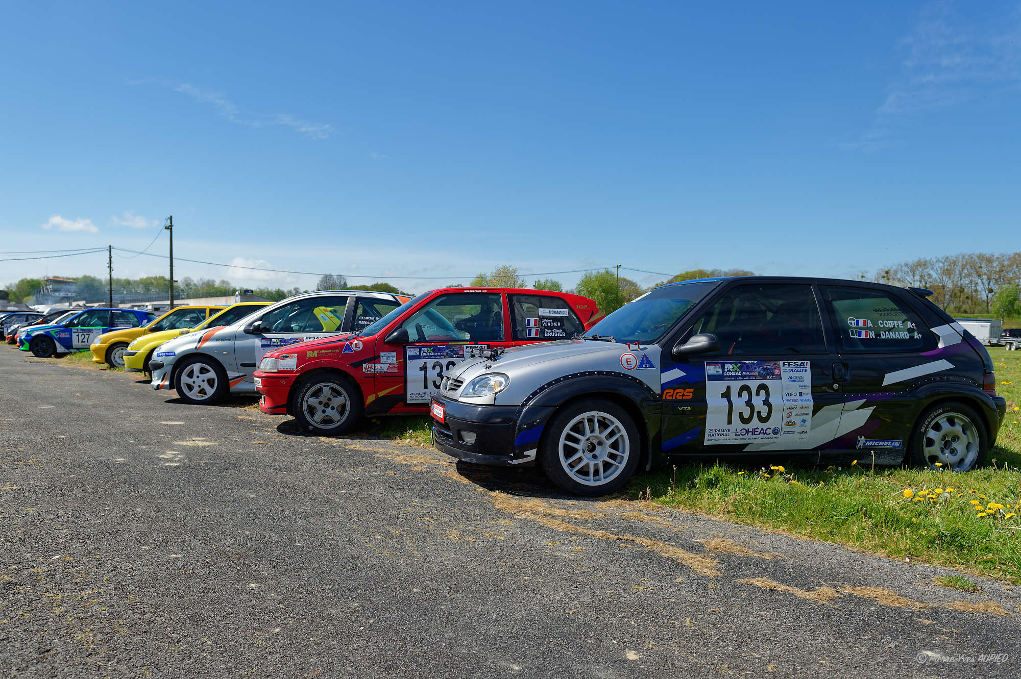 Parc fermé du Rallye du Pays de Lohéac 2026